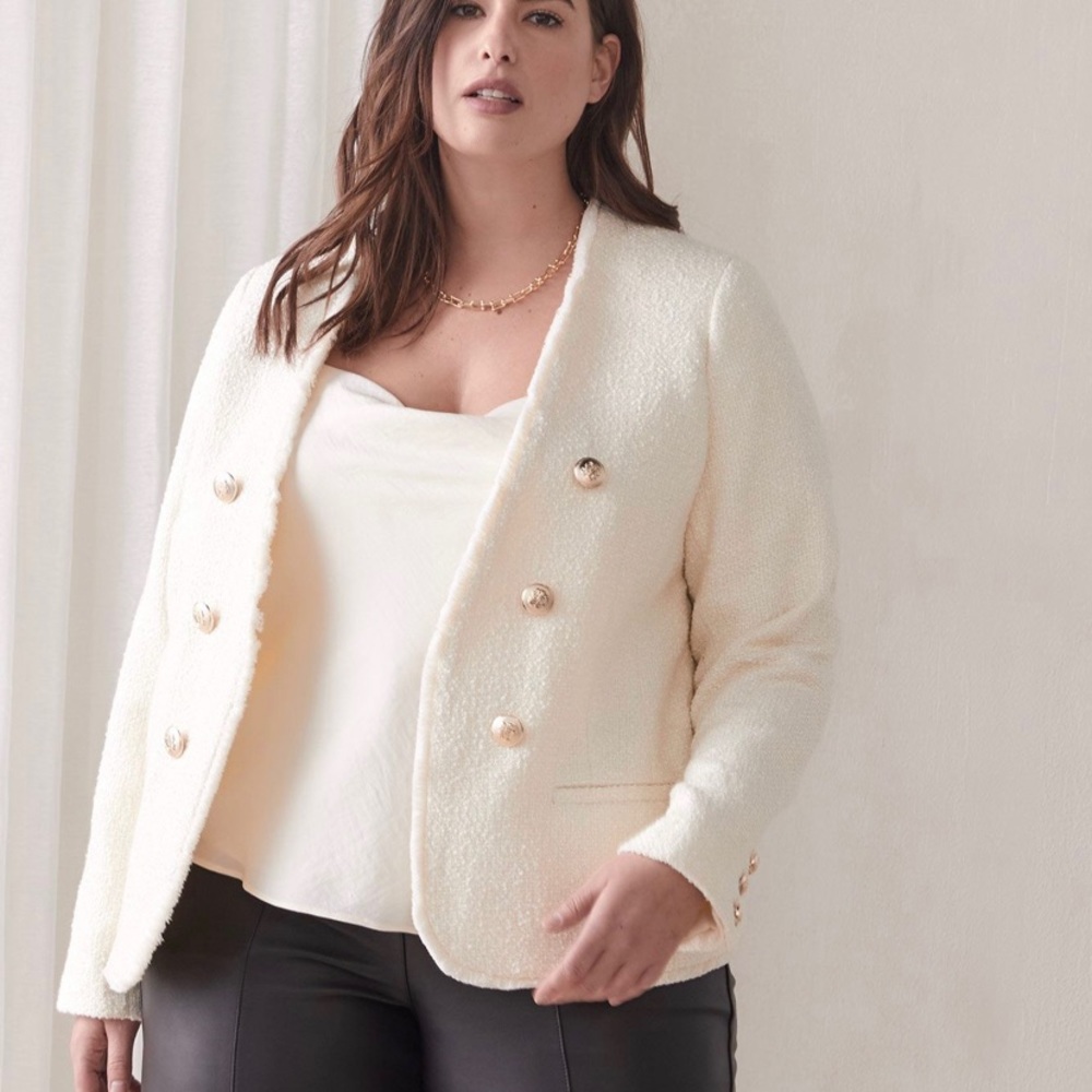 Edge to Edge Tweed Jacket